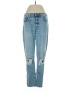 Daze Hearts Blue Jeans Size 27 waist - photo 1