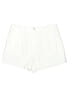 Shein Solid Ivory Shorts Size 12 - photo 1