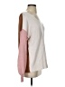 14th & Union Color Block Pink Pullover Sweater Size S - photo 4