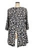 fleur bleue Black 3/4 Sleeve Blouse Size 2X - photo 2