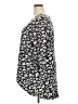 fleur bleue Black 3/4 Sleeve Blouse Size 2X - photo 5
