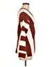 Unbranded 100% Acrylic Chevron-herringbone Burgundy Pullover Sweater Size M - photo 4