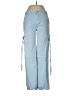 LOVEGEN Blue Cargo Pants Size 9 - photo 1