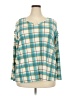 Cato Teal Pullover Sweater Size 18/20w - photo 1