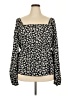 Shein Curve Black Long Sleeve Blouse Size 20 Plus (4) - photo 1