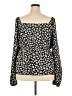 Shein Curve Black Long Sleeve Blouse Size 20 Plus (4) - photo 2