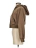 Shein 100% Polyester Brown Zip Up Hoodie Size S - photo 5