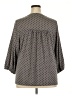 Weekend Suzanne Betro Gray 3/4 Sleeve Blouse Size 2X - photo 2