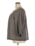 Weekend Suzanne Betro Gray 3/4 Sleeve Blouse Size 2X - photo 5
