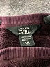 Athleta Girl Burgundy Pullover Sweater Size 7 - photo 3