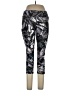 Simply Vera Vera Wang Graphic Silver Black Active Pants Size L - photo 1