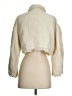 Amanda + Chelsea 100% Cotton Ivory Jacket Size S - photo 2