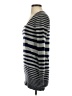 Theory Stripes Gray Cashmere Pullover Sweater Size 00 - 0 - photo 5