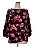 Halogen Black 3/4 Sleeve Blouse Size 1X - photo 1