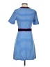 Draper James Stripes Blue Casual Dress Size S - photo 2