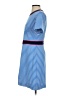 Draper James Stripes Blue Casual Dress Size S - photo 5
