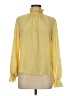 Shein 100% Polyester Yellow Long Sleeve Blouse Size M - photo 1