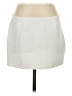 Superdown Solid White Faux Leather Skirt Size S - photo 1
