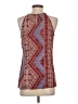 Violet & Claire 100% Polyester Red Sleeveless Blouse Size S - photo 2