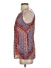 Violet & Claire 100% Polyester Red Sleeveless Blouse Size S - photo 5