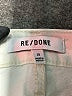 RE/DONE White Ivory Jeans Size 25 waist - photo 7