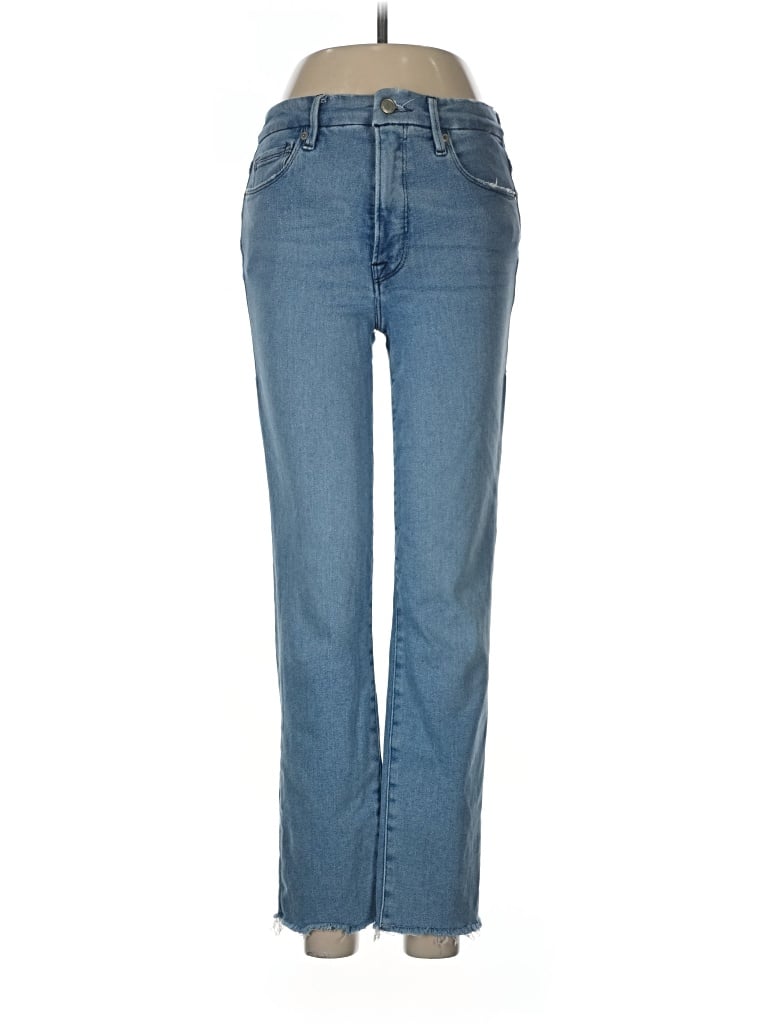 Pre-owned Good American Jeans In Blue