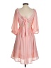 Unbranded 100% Polyester Solid Pink Cocktail Dress Size S - photo 2