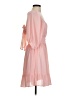 Unbranded 100% Polyester Solid Pink Cocktail Dress Size S - photo 4