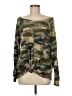 Cherish Camo Green Long Sleeve Top Size M - photo 1