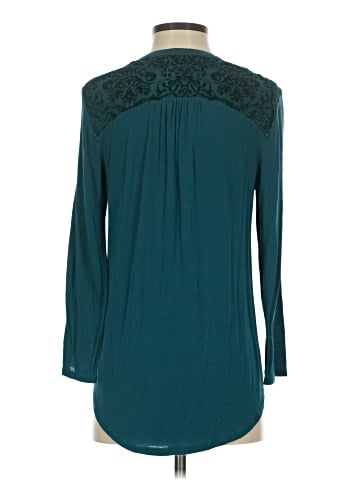 Great Northwest Indigo Long Sleeve Blouse (view 2)
