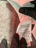 DKNY 100% Polyester Checkered-gingham Orange Casual Dress Size P (petite) - photo 8
