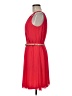 Jessica Simpson 100% Polyester Solid Red Cocktail Dress Size 6 - photo 5