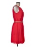 Jessica Simpson 100% Polyester Solid Red Cocktail Dress Size 6 - photo 4