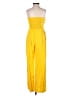 Derek Lam Solid Yellow Jumpsuit Size EU (IT) 38 / US 2 - photo 2