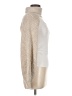 Rebellious 100% Acrylic Ivory Tan Turtleneck Sweater Size 8 - photo 4