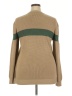 Unbranded 100% Polyester Color Block Tan Pullover Sweater Size XXL - photo 2