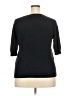 Ella Moss Black 3/4 Sleeve Top Size XXL - photo 2