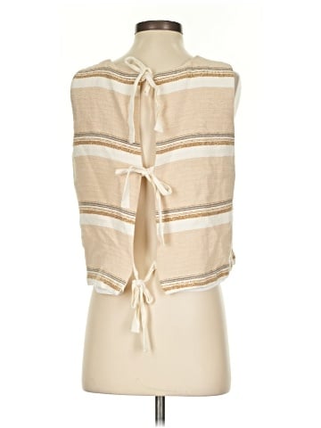 Paper Crown Sleeveless Blouse (view 2)