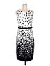 Studio One Graphic White Cocktail Dress Size 8 - photo 1