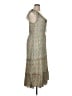 Universal Thread 100% Rayon Paisley Green Casual Dress Size XL - photo 4