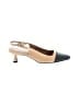 Lands' End Color Block Tan Heels Size 7 - photo 1