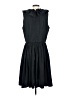 Assorted Brands 100% Other Solid Black Casual Dress Size S - photo 2