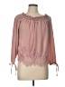 Moa Moa 100% Polyester Pink 3/4 Sleeve Blouse Size L - photo 1