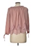 Moa Moa 100% Polyester Pink 3/4 Sleeve Blouse Size L - photo 2