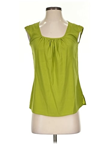 Citron Santa Monica Collection Sleeveless Silk Top (view 1)