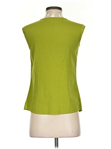 Citron Santa Monica Collection Sleeveless Silk Top (view 2)