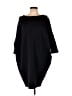 Boutique + Solid Black Casual Dress Size 1X - photo 1