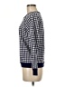 Draper James 100% Cotton Checkered-gingham Blue Pullover Sweater Size M - photo 5