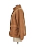Banana Republic Solid Brown Coat Size S - photo 5