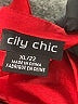 City Chic Red Sleeveless Blouse Size 22 Plus (XL) - photo 7